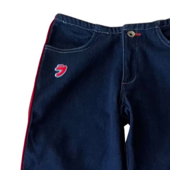 VINTAGE 90s-Y2K JNCO Girlie Stuff Turbo Jeans Size 3 - Picture 5 of 11